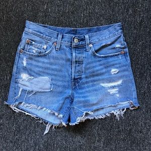 Levi’s Cutoff Jean Shorts - 100% Cotton